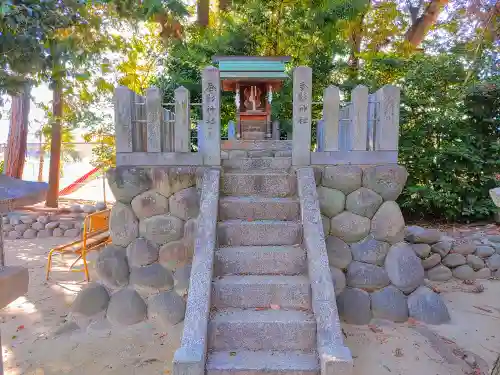 八王子社（安良町）の末社・摂社