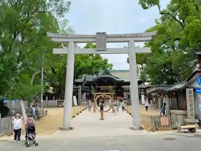 石切劔箭神社の鳥居