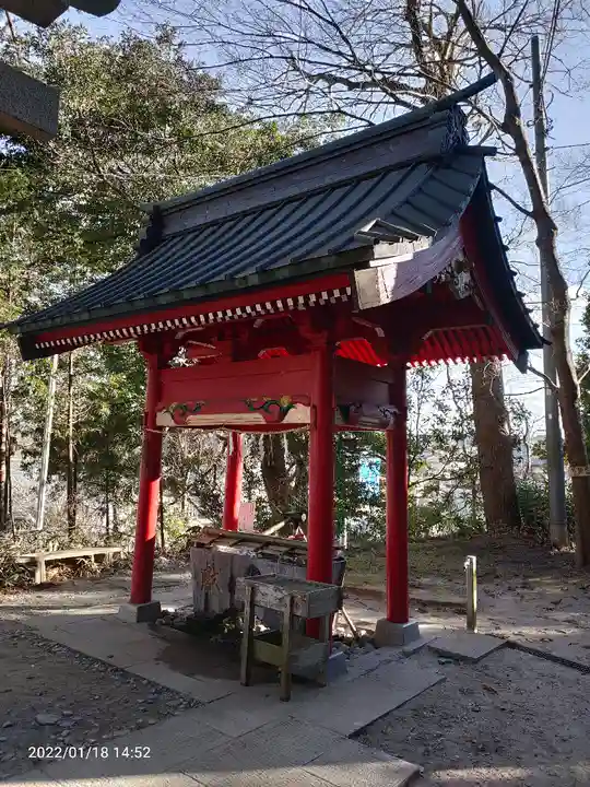 高瀧神社の手水舎