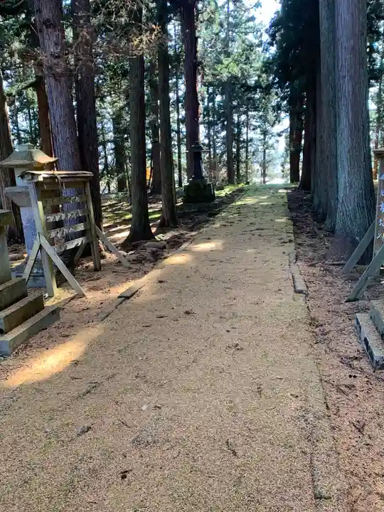 成島八幡神社の周辺