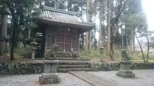 小池神明神社の本殿