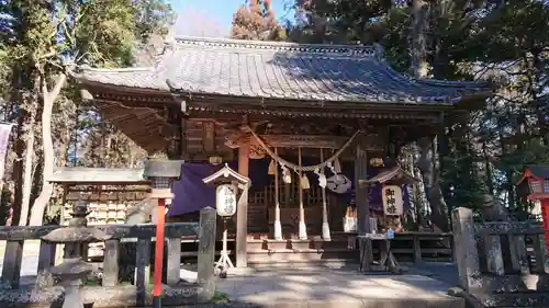 間々田八幡宮の本殿