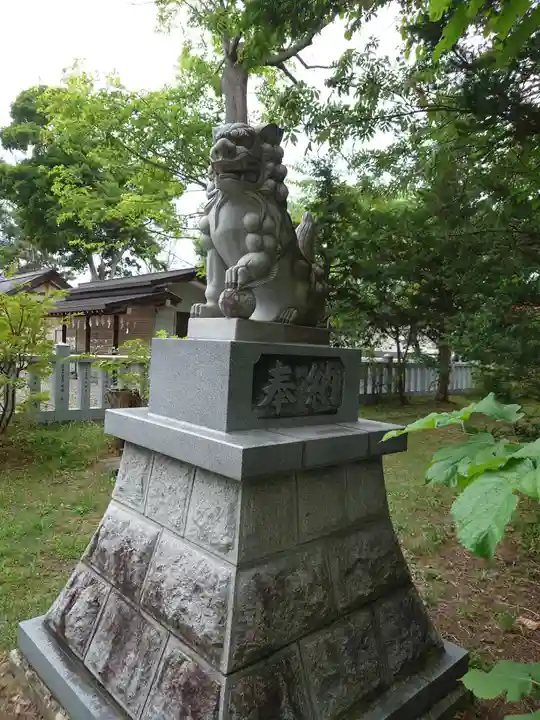 永山神社の狛犬
