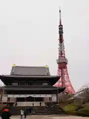 増上寺の景色