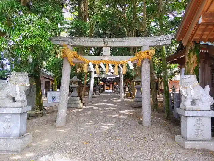 八雲神社(白塚町)の鳥居