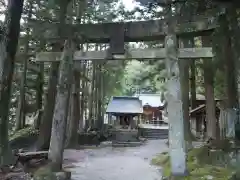 甲斐駒ヶ岳神社の鳥居