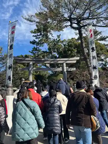 寒川神社の鳥居