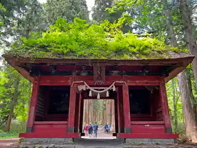 戸隠神社奥社の山門・神門