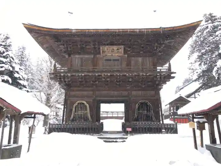 長勝寺の山門・神門