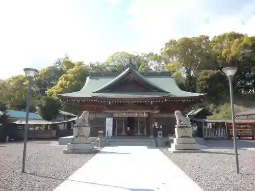 岡田神社の本殿・本堂