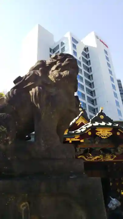 金王八幡宮の狛犬