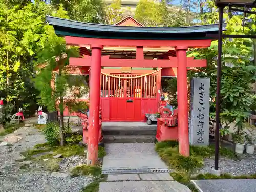 よさこい稲荷神社の本殿