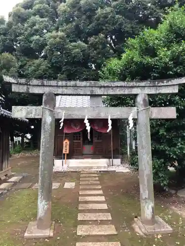 鶴峯八幡宮の鳥居