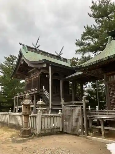 賀露神社の本殿