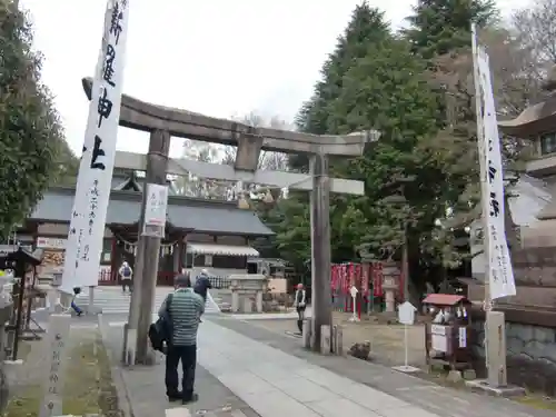 新羅神社の鳥居