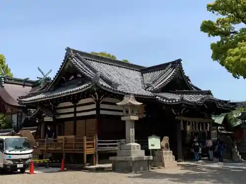 百舌鳥八幡宮の本殿