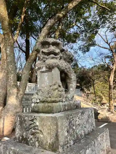 大麻比古神社の狛犬