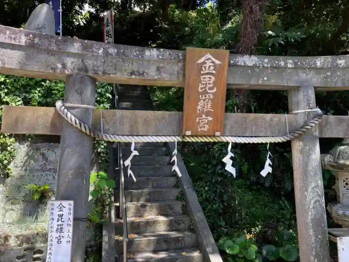 海南神社の鳥居