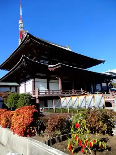 増上寺の本殿・本堂