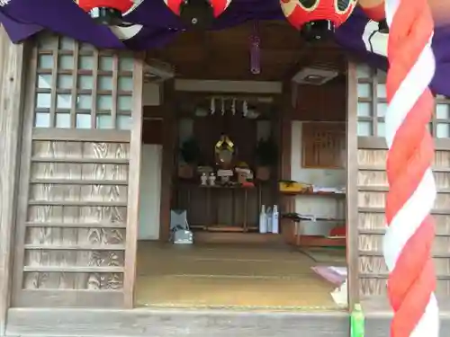 中里熊野神社の本殿