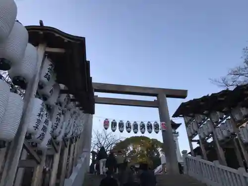 伊勢山皇大神宮の鳥居