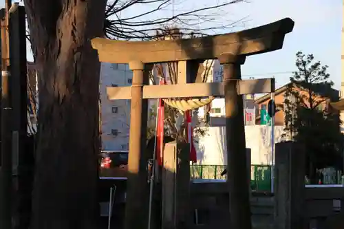 阿邪訶根神社の鳥居