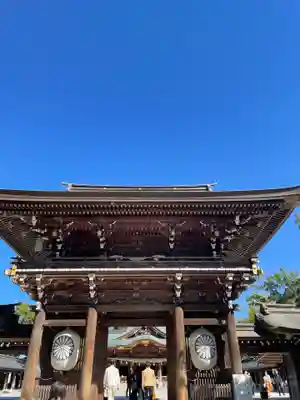 寒川神社の山門・神門