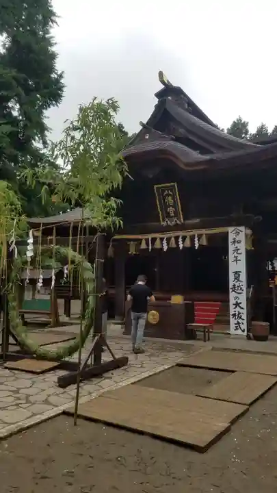水戸八幡宮の本殿・本堂