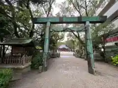 諏訪神社の鳥居