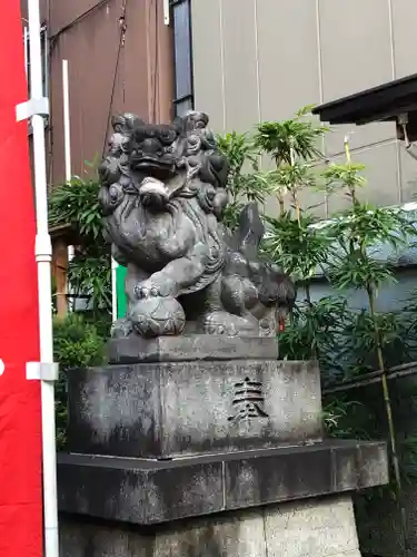 烏森神社の狛犬