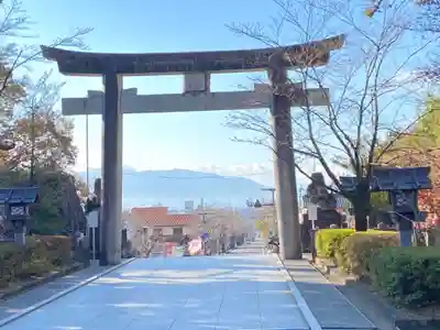 武田神社の鳥居