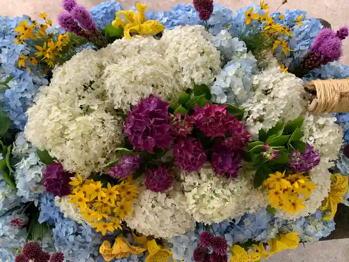 北広島市総鎮守 廣島神社の手水舎