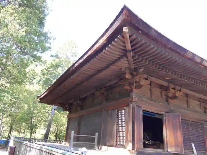 白水阿弥陀堂の本殿・本堂