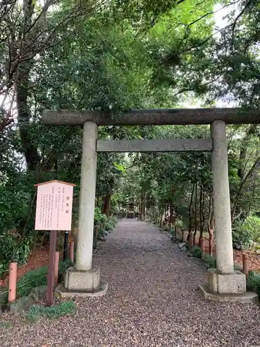 櫻木神社の鳥居