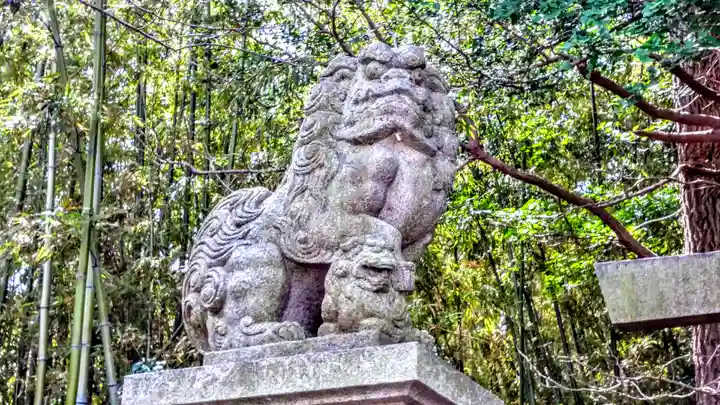久須神社の狛犬