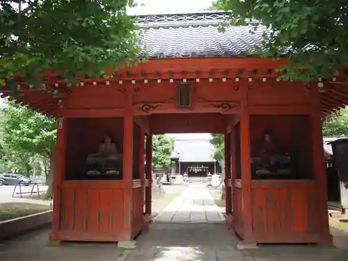 赤塚諏訪神社の山門