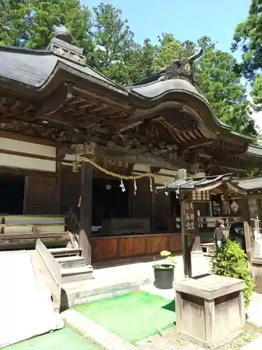 光丸山 法輪寺の本殿・本堂