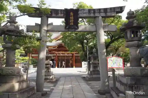 岸城神社の鳥居