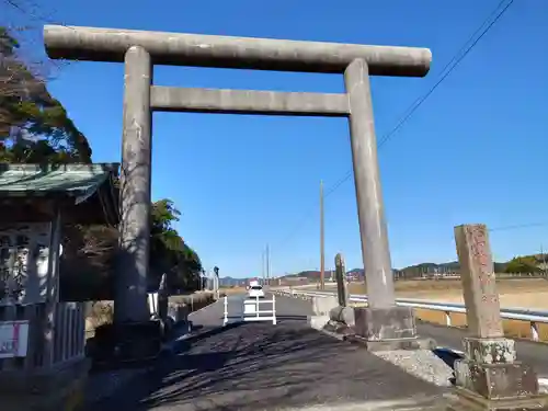 莫越山神社の鳥居