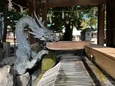 真清田神社の手水舎