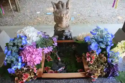滑川神社 - 仕事と子どもの守り神の手水舎