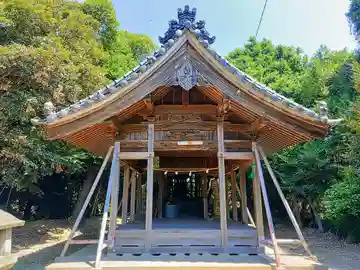 八劔社の本殿・本堂