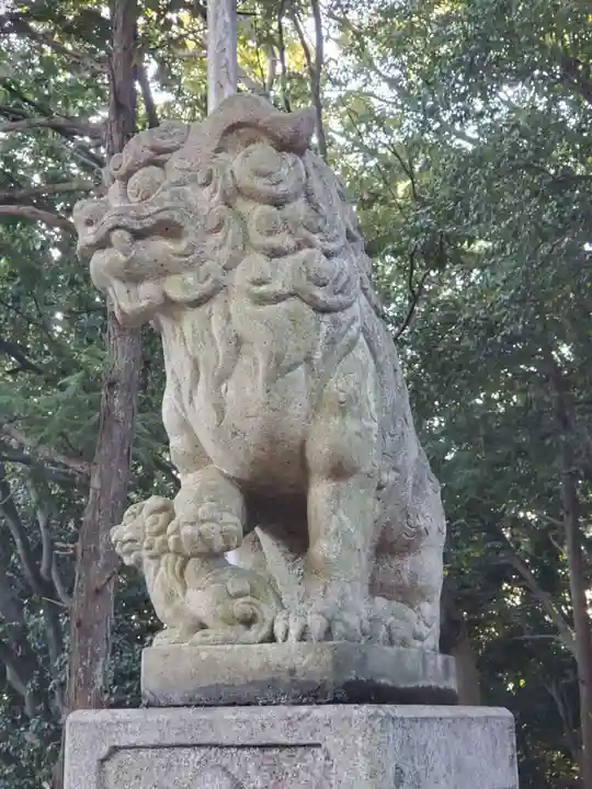 有松天満社の狛犬