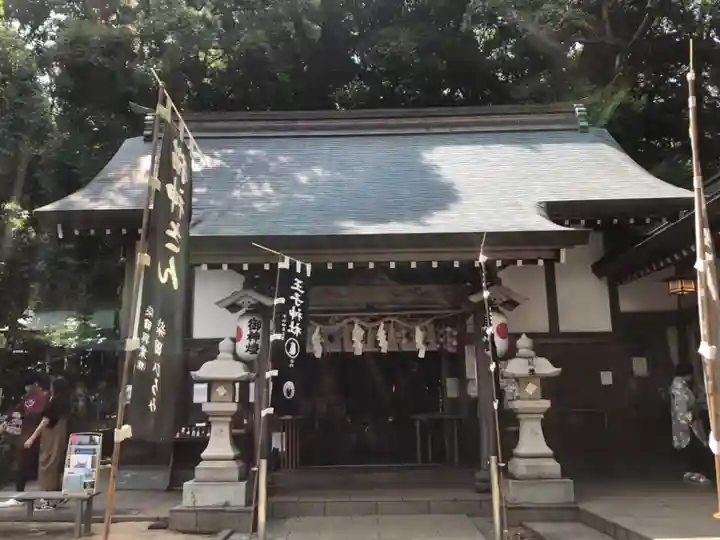 王子神社の本殿・本堂