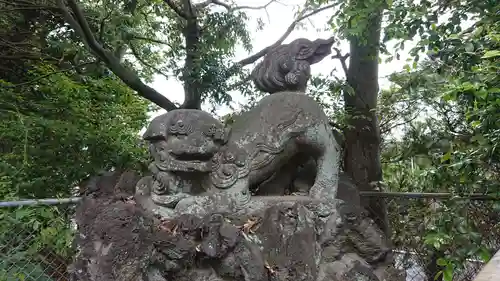 春日部八幡神社の狛犬