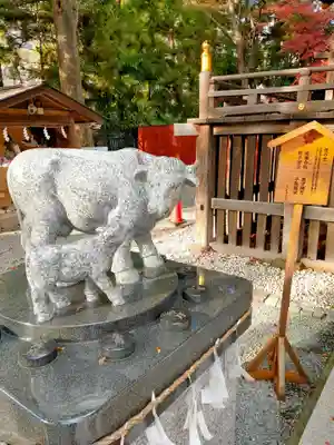 榴岡天満宮の狛犬