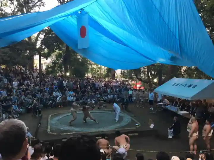 世田谷八幡宮のお祭り