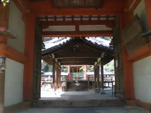 氷室神社の山門