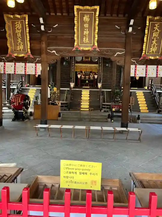 櫛田神社の本殿・本堂