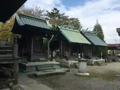下庄八幡神社の末社・摂社